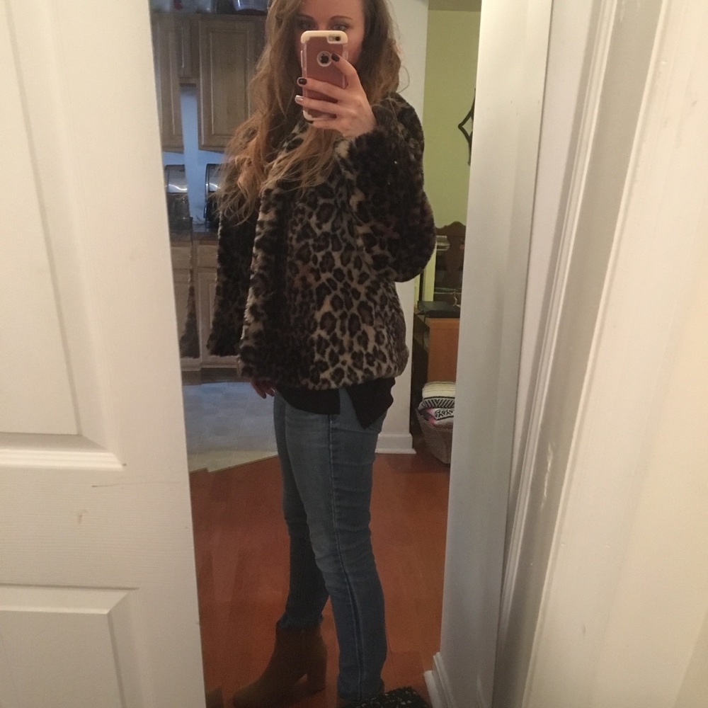 Sparkle & Fade faux fur coat - Picture 3 of 6
